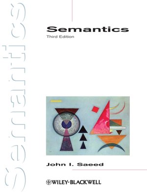 cover image of Semantics